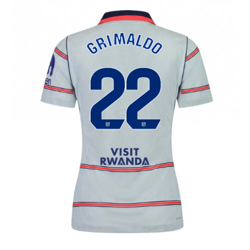 Atletico Madrid Alejandro Grimaldo #22 Tredjetrøje Dame 2026-27 Kortærmet